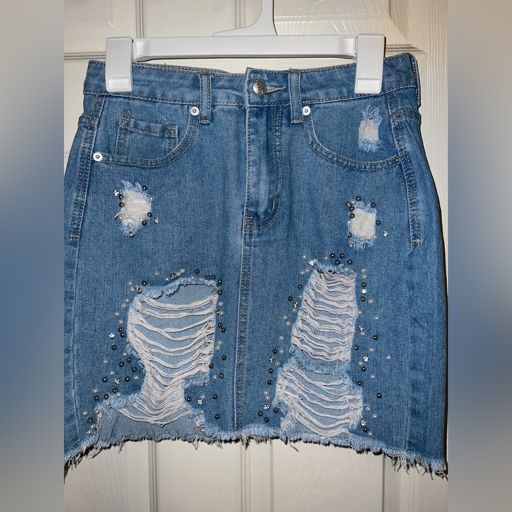 Jean skirt